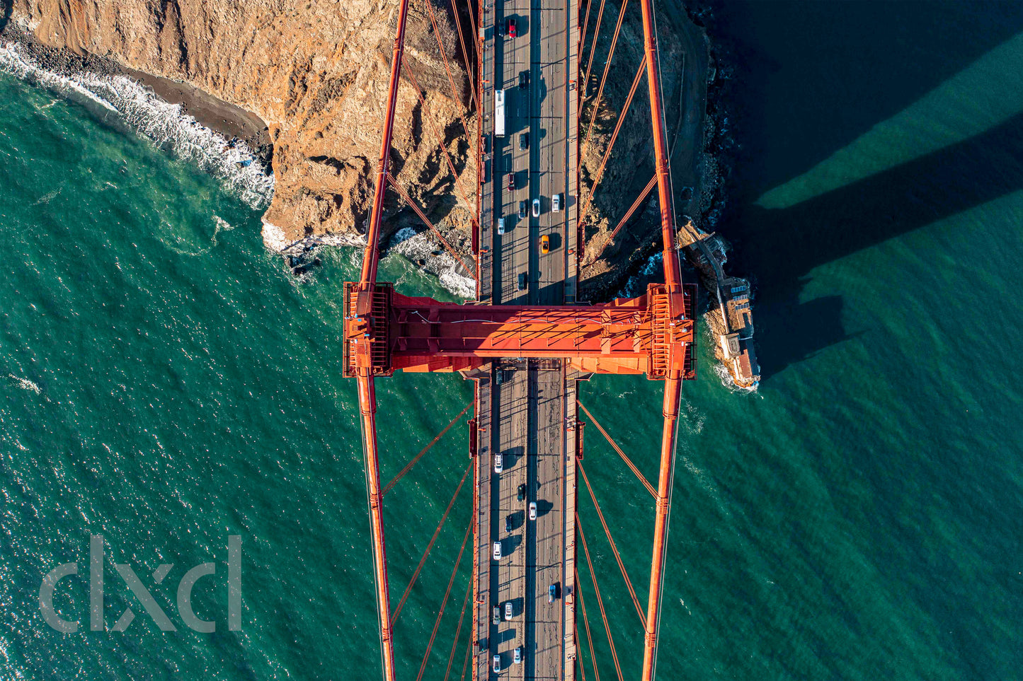Golden Gate Bridge Vertical