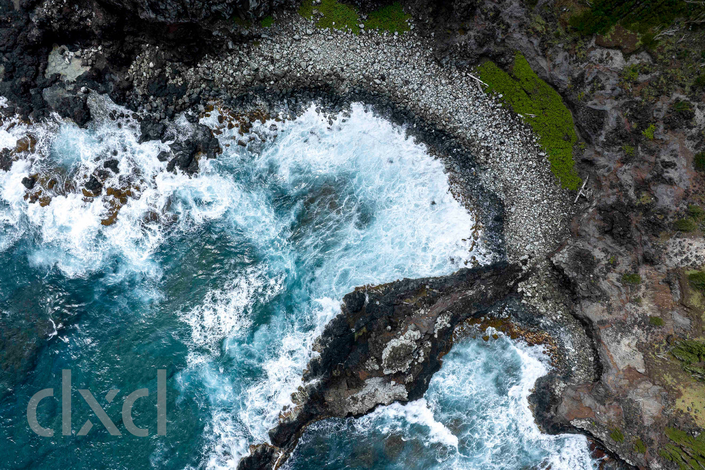 Punalau Beach Overhead